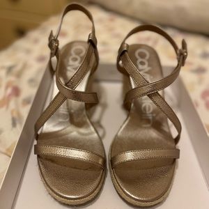 Calvin Klein wedges 7.5